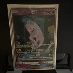 Pokemon Mewtwo GX 78/73 Shining Legends Shiny Holo Rare Full Art Card - Image 1