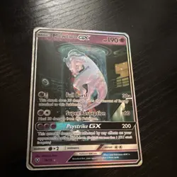 Pokemon Mewtwo GX 78/73 Shining Legends Shiny Holo Rare Full Art Card - Image 4