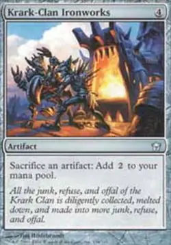 1 x Krark-Clan Ironworks - Fifth Dawn - Moderate Play - MTG - Image 1