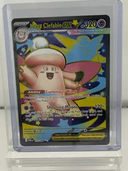 Pokemon Mega Clefable EX Holo Mega Evolution Card 103/088 - Image 1