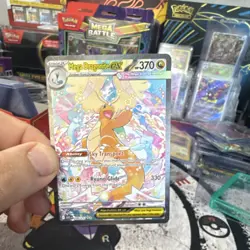 Mega Dragonite EX Full Art Holo 290/217 370 HP Pokemon TCG Card - Image 2