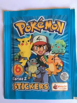 STICKER POKEMON N°72 " ASH AND FRIENDS " MERLIN TOPPS SERIE 2 DE 2000 - Image 3