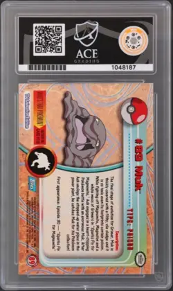 2000 - Muk - Topps Pokemon Series 2 - 89 ACE 9 - Image 2
