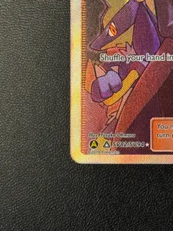Pokemon TCG Cynthia Hidden Fates Full Art Ultra Rare Holo Card SV82/SV94 NM/M - Image 2