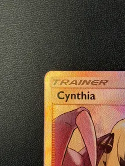 Pokemon TCG Cynthia Hidden Fates Full Art Ultra Rare Holo Card SV82/SV94 NM/M - Image 5