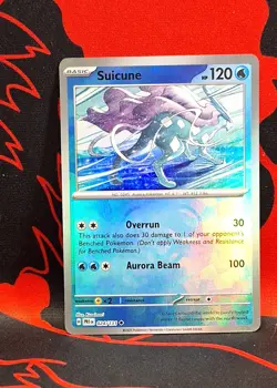 Pokemon TCG Pokemon Suicune #24 Master Ball Prismatic Holo - Image 1