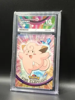 ACE 10 Clefairy #35 1999 Topps Pokemon Black Logo (NOT PSA) - Image 1