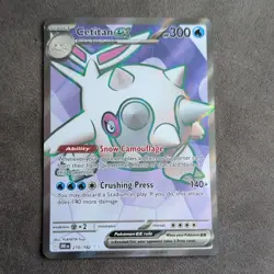 Cetitan EX Dri 210/182 Sv10: Destined Rivals Holo Card NM English Pokemon TCG - Image 1