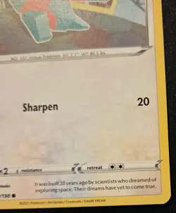 Porygon 116/198 Common Sword & Shield: Chilling Reign Pokemon TCG - Image 5