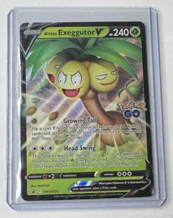 Alolan Exeggutor V SWSH225 SWSH: Sword & Shield Black Star Promo Pokemon NM/M - Image 1