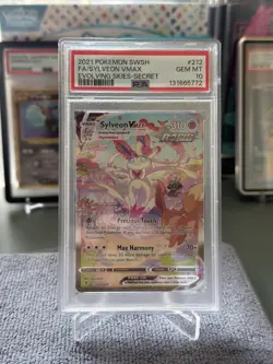 Sylveon VMAX 212/203 Pokemon TCG Evolving Skies Alternative Art PSA GEM MINT 10 - Image 3