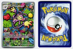 AMBIPOM PHANTASMAL FLAMES 107/094 NM ILLUSTRATION RARE POKEMON - Image 1