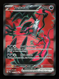 Yveltal ex 105/088 Ultra Rare Perfect Order Pokemon Card - Image 1