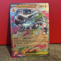 Pokemon Mega Charizard X ex 013/094 Phantasmal Flames Double Rare Holo 360 HP - Image 1