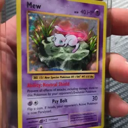 Pokemon Mew 53/108 Holo Basic English Standard Card 2016 Ken Sugimori Card Stock - Image 1