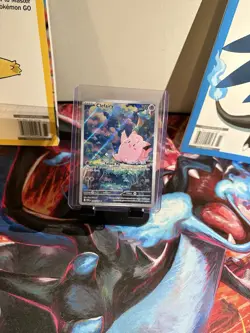 Pokemon Clefairy Full Art Holo Rare Card POR EN 094/088 2026 - Image 3