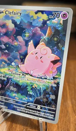 Lillie's Clefairy Ex Pokemon TCG Holo 184/159 Special Illustration Rare 🔥🔥🐸🐸 - Image 2