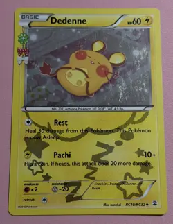 Dedenne RC10/RC32 Uncommon Generations Pokemon LP - Image 1