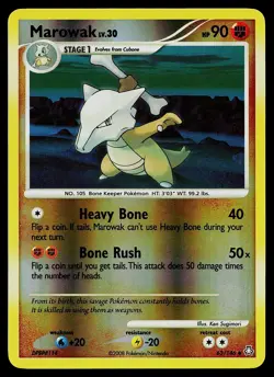 Pokemon Card - Marowak Legends Awakened 63/146 Reverse Holo Uncommon - Image 1