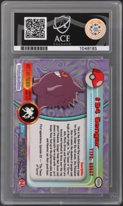2000 - Gengar - Topps Pokemon Series 2 - 94 ACE 10! - Image 2