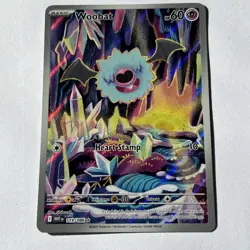 2025 Pokemon White Flare Woobat Illustration Rare #119/086 - Image 1