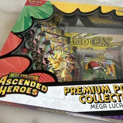 Pokemon Mega Evolution Ascended Heroes Premium Poster Collection Mega Lucario EX - Image 2