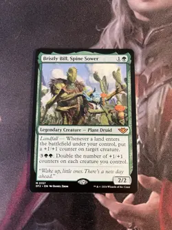 MtG Bristly Bill, Spine Sower - NM - Outlaws of Thunder Junction - Image 1