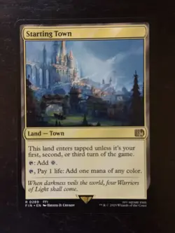MTG Final Fantasy English Starting Town 0289 Non-Foil - Image 1