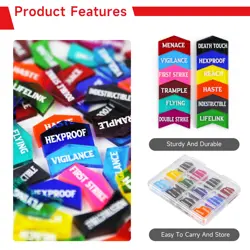 60PCS MTG Keyword Counters Tokens Set for Magic The Gathering Gaming Accessoies - Image 4