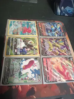 Pokemon TCG 6 Card Lot Rapid Strike Full Art Holo Urshifu Zeraora Blaziken - Image 1