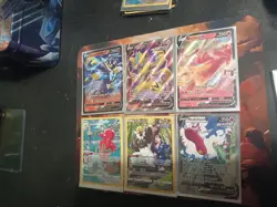 Pokemon TCG 6 Card Lot Rapid Strike Full Art Holo Urshifu Zeraora Blaziken - Image 2