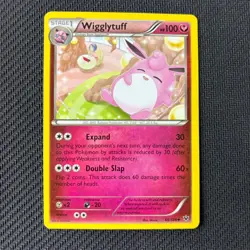 Wigglytuff 66/124 Pokemon TCG: Fates Collide Lightly Played (LP) - Image 1