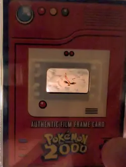 2000 Topps Pokemon Authentic 35MM Film Frame M02-Film Frame Card Moltres Zapdos - Image 2
