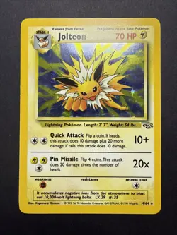 Jolteon Jungle #4/64 Holo Pokemon NM - Image 1
