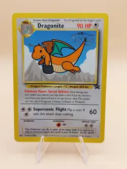 Dragonite Pokemon Movie Black Star Promo #5 WOTC 1999-2000 - Image 1