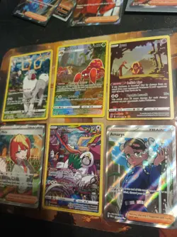 Pokemon TCG Scarlet & Violet 6 Card Lot Full Art Holo Wyrdeer Jynx Mela Parasect - Image 2