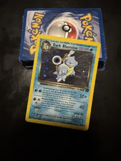 Pokemon TCG Dark Blastoise Team Rocket Holo Rare 3/82 Unlimited English MP - Image 1