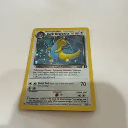 Pokemon TCG Dark Dragonite Holo Rare Card 5/82 Team Rocket - Image 2