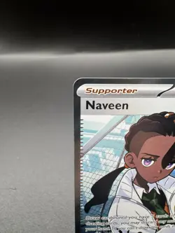 Pokemon TCG Naveen Trainer-Supporter Full Art Holo POR 112/088 Perfect Order - Image 5