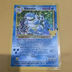 Pokemon Blastoise 2/102 Classic Collection Holo Celebrations 100 HP Card English - Image 1