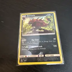 Zoroark SM89 Sun & Moon Black Star Promo Cosmos Holo 2017 Pokemon LP - Image 1