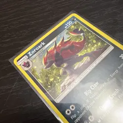 Zoroark SM89 Sun & Moon Black Star Promo Cosmos Holo 2017 Pokemon LP - Image 2