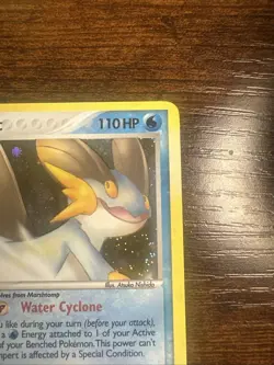 Pokemon TCG Swampert EX Emerald Holo Rare Card 11/106 NM Condition - Image 3
