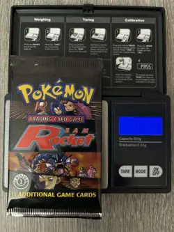 Heavy 1st Edition Team Rocket Booster Pack - HEAVY 21.14 Sealed - Pokemon TCG - Image 1
