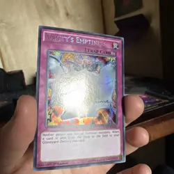 YuGiOh Vanity's Emptiness - LC5D-EN253 - Secret Rare - 1st Edition LP - Image 2
