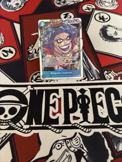 Emporio.Ivankov ST12-010 SR ONE PIECE Tcg Card Game NM BLUE Starter Deck 12 - Image 1