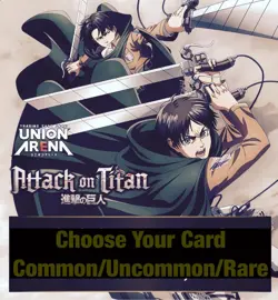 Union Arena Attack on Titan Vol.1 UE10BT- C/U/R - You Choose - Image 1