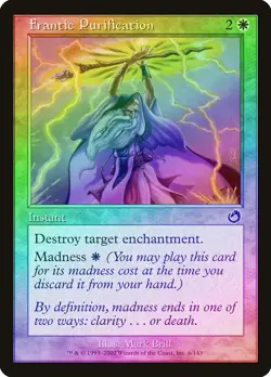 Frantic Purification FOIL Torment NM White Common MAGIC MTG CARD ABUGames - Image 1