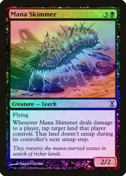 Mana Skimmer FOIL Time Spiral NM Black Common MAGIC GATHERING CARD ABUGames - Image 1