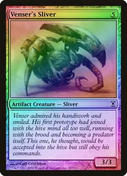 Venser's Sliver FOIL Time Spiral NM Artifact Common MAGIC MTG CARD ABUGames - Image 1